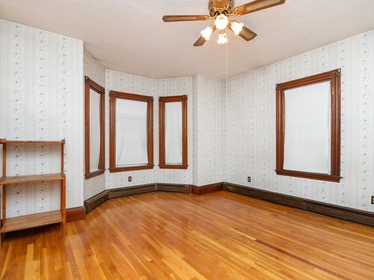 Empty room, Interior, Wood Texture Flooring
