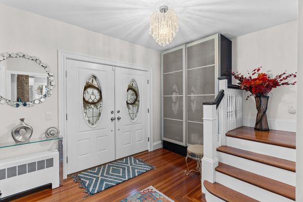 Chandelier, Interior, Wood Texture Flooring
