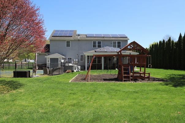 Backyard, Exterior, Solar Panels