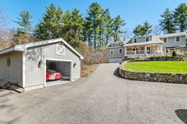 Backyard, Detached Garage, Exterior
