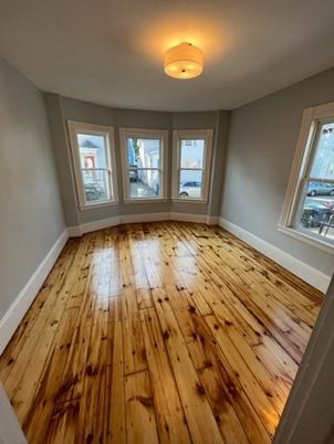 Empty room, Interior, Wood Texture Flooring