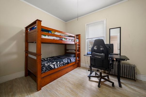 Bedroom, Home Office, Interior, Wood Texture Flooring