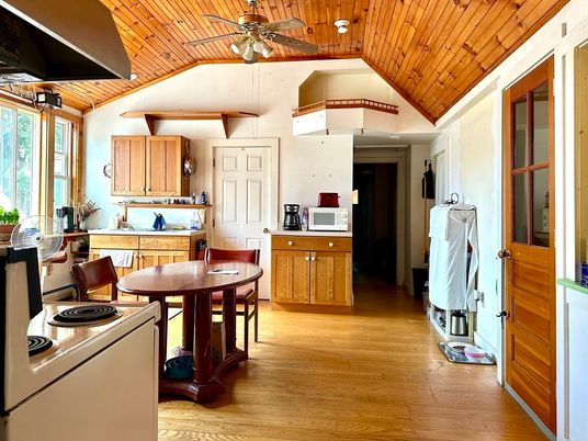 Interior, Kitchen, Wooden Ceilings, Wood Texture Flooring