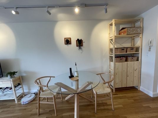 Dining room, Interior, Wood Texture Flooring