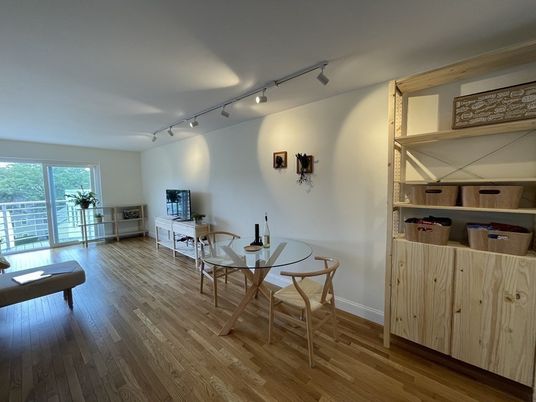Dining room, Interior, Wood Texture Flooring