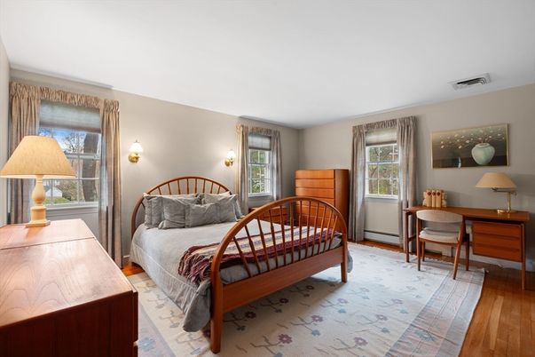 Bedroom, Home Office, Interior, Wood Texture Flooring
