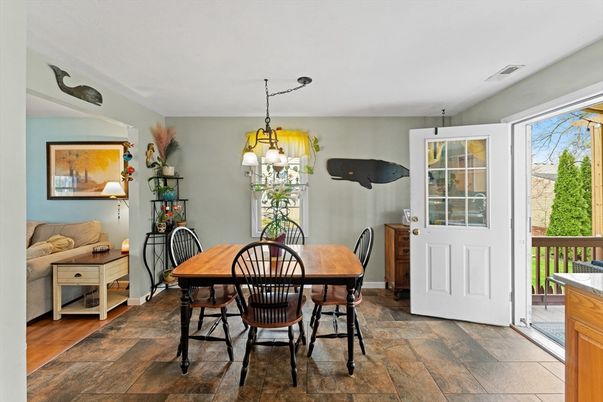 Chandelier, Dining room, Interior