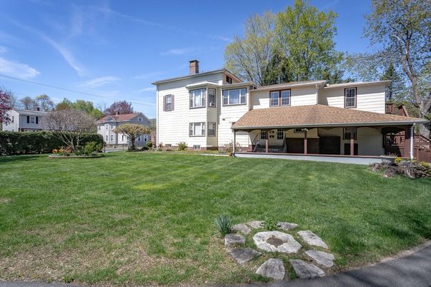 Backyard, Exterior, Facade, American Foursquare