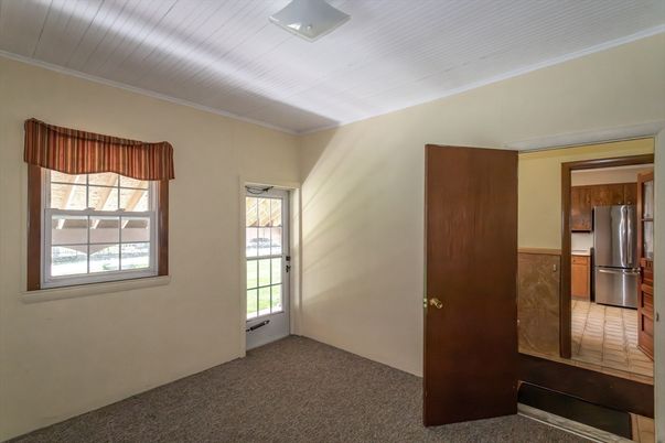 Empty room, Interior, Kitchen, Stainless Steel Appliances