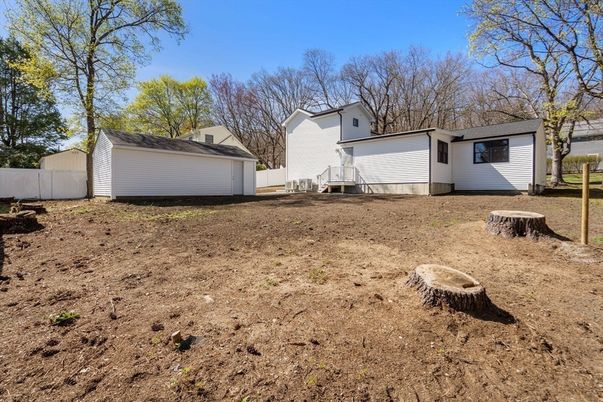Backyard, Detached Garage, Exterior