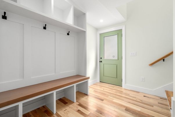 Interior, Recessed Lighting, Wood Texture Flooring