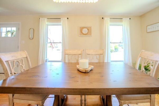 Dining room, Interior, Wood Texture Flooring