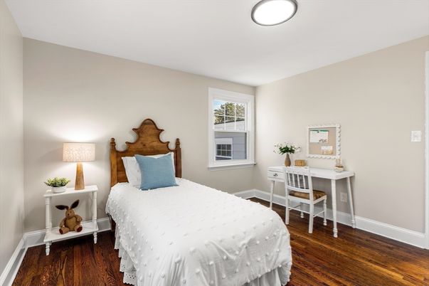 Bedroom, Home Office, Interior, Wood Texture Flooring