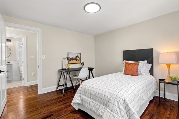 Bedroom, Home Office, Interior, Wood Texture Flooring