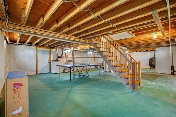 Game Room, Interior, Wooden Beams, Wooden Ceilings
