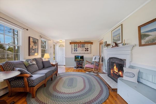 Fireplace, Interior, Living room, Wood Texture Flooring