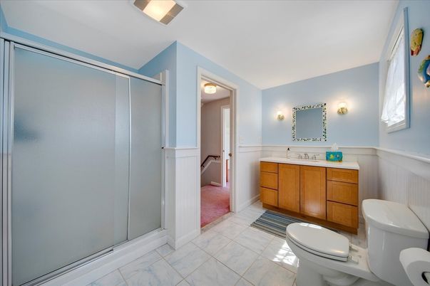 Bathroom, Dual Sink Vanities, Interior, Marble