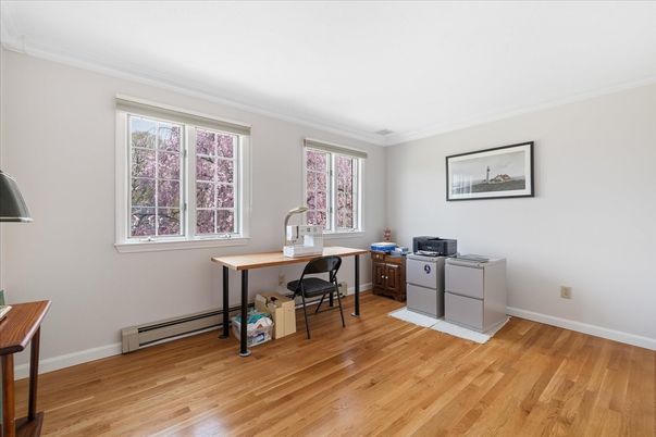 Home Office, Interior, Wood Texture Flooring