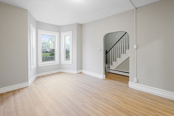 Empty room, Interior, Wood Texture Flooring