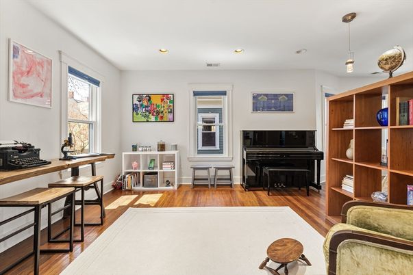 Dining room, Interior, Wood Texture Flooring