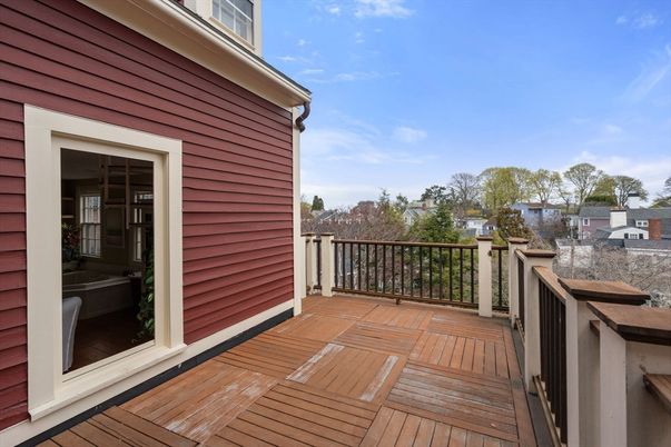 Exterior, Wood Texture Flooring