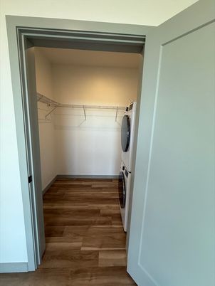 Interior, Utility Closets, Washer, Wood Texture Flooring