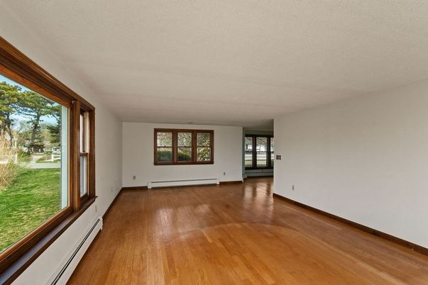Empty room, Interior, Wood Texture Flooring