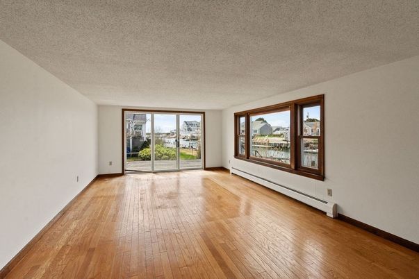Empty room, Interior, Wood Texture Flooring