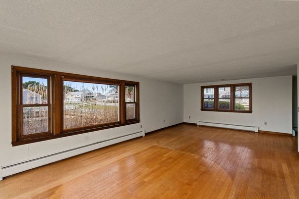 Empty room, Interior, Wood Texture Flooring