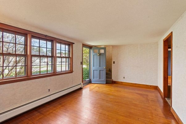 Empty room, Interior, Wood Texture Flooring