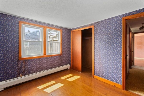 Empty room, Interior, Wood Texture Flooring