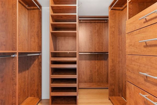 Interior, Walk-in Closets, Wood Texture Flooring