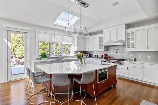 Fireplace, Interior, Recessed Lighting, Wood Texture Flooring