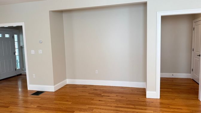Empty room, Interior, Wood Texture Flooring