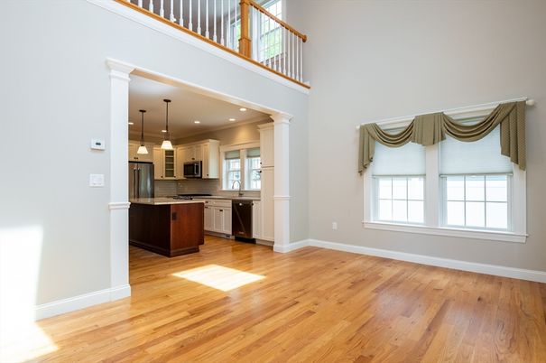 Empty room, Interior, Wood Texture Flooring