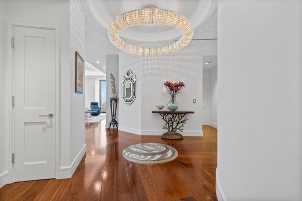 Chandelier, Interior, Pendant Lights, Recessed Lighting, Wood Texture Flooring