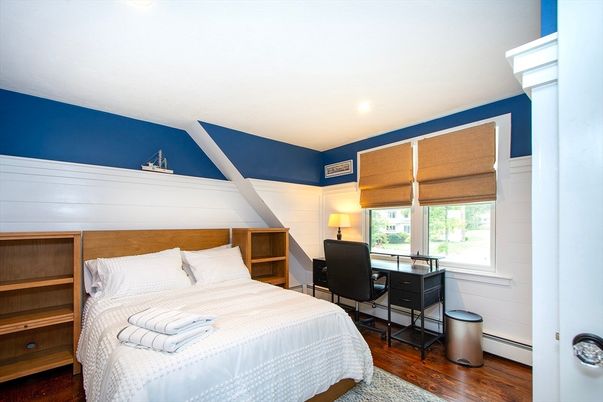 Bedroom, Home Office, Interior, Wood Texture Flooring