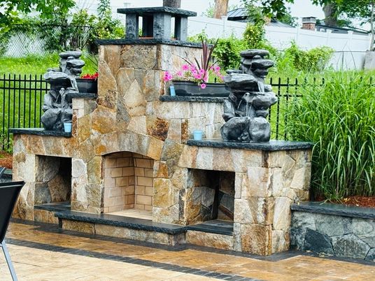 Exterior, Fireplace