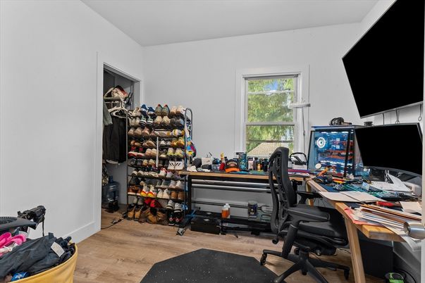 Home Office, Interior, Wood Texture Flooring