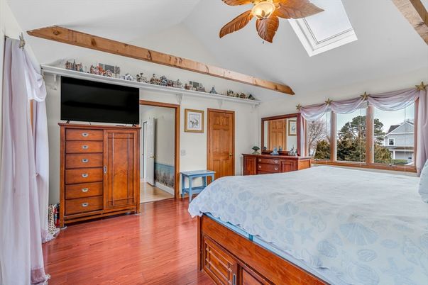 Bedroom, Interior, Wooden Beams, Wood Texture Flooring