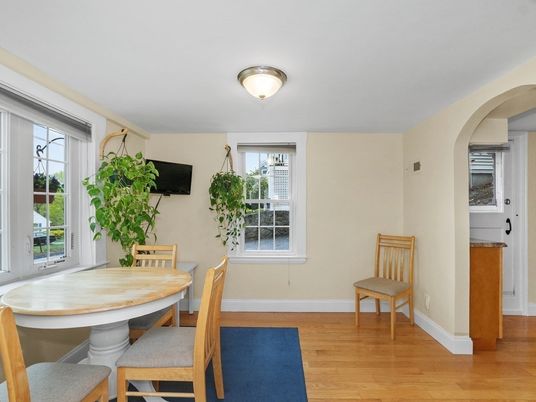 Dining room, Interior, Wood Texture Flooring