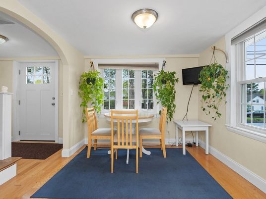 Dining room, Interior, Wood Texture Flooring