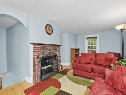 Fireplace, Interior, Living room, Wood Texture Flooring