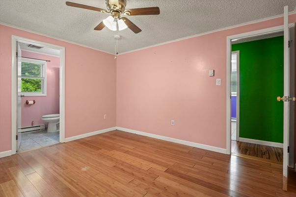 Bathroom, Empty room, Interior, Wood Texture Flooring