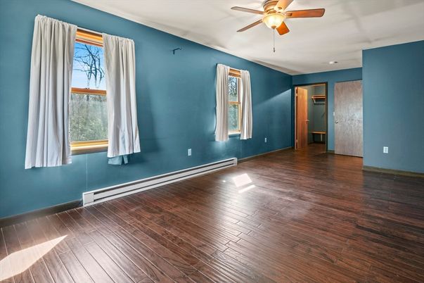 Empty room, Interior, Wood Texture Flooring