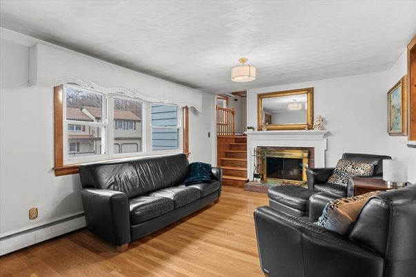 Fireplace, Interior, Living room, Wood Texture Flooring