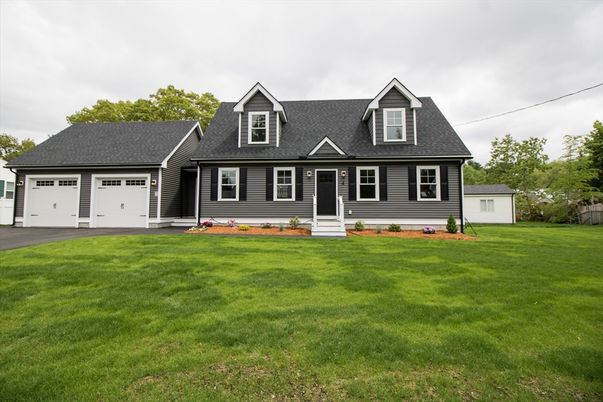 Attached, Backyard, Exterior, Facade, Cape Cod
