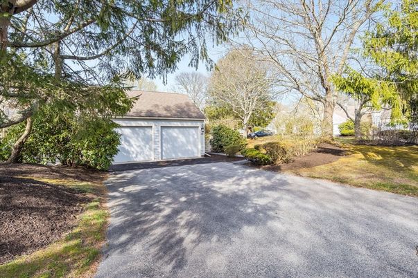 Backyard, Detached Garage, Exterior