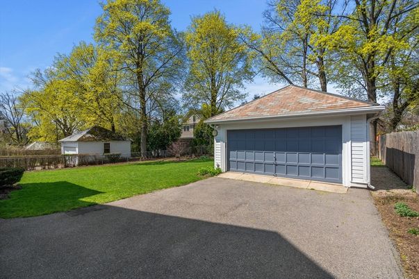 Backyard, Detached Garage, Exterior