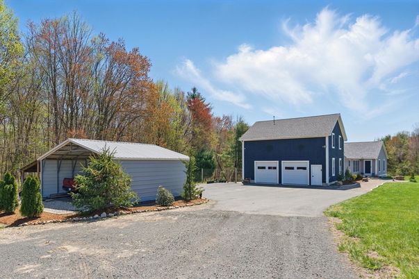 Backyard, Detached Garage, Exterior